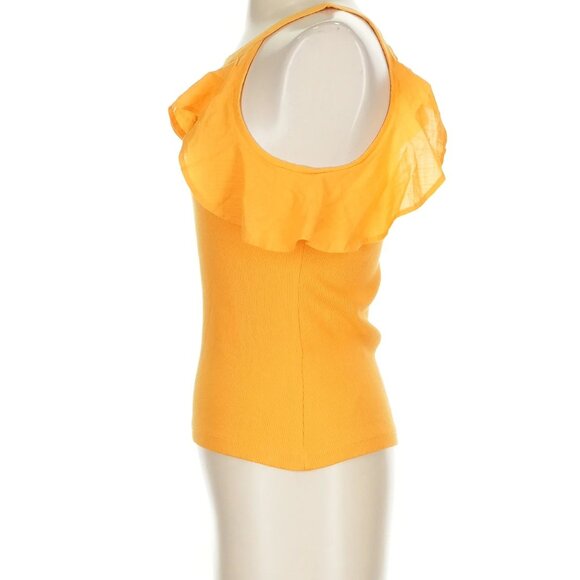 Maeve by Anthropologie Ruffled Rib Halter Top - Picture 4 of 5